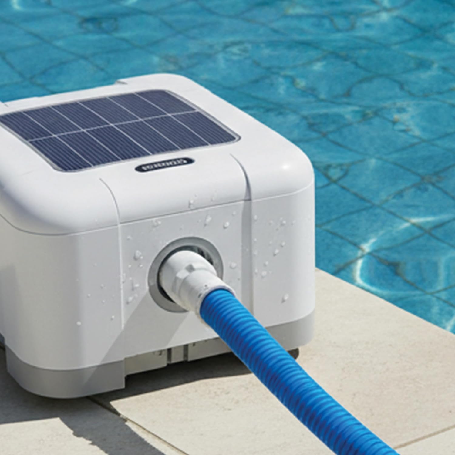 Hydro Tools Swimming Pool or Spa ABS Threaded and Barbed Hose Adapter - 3.25" - White