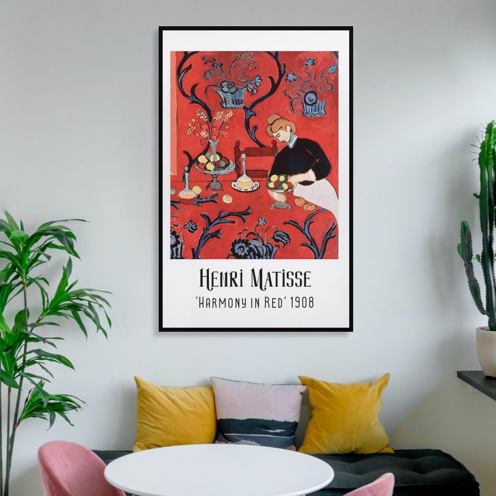 アンリ・マティス 新品 52×42cm アートパネル 額入り 絵画 アート