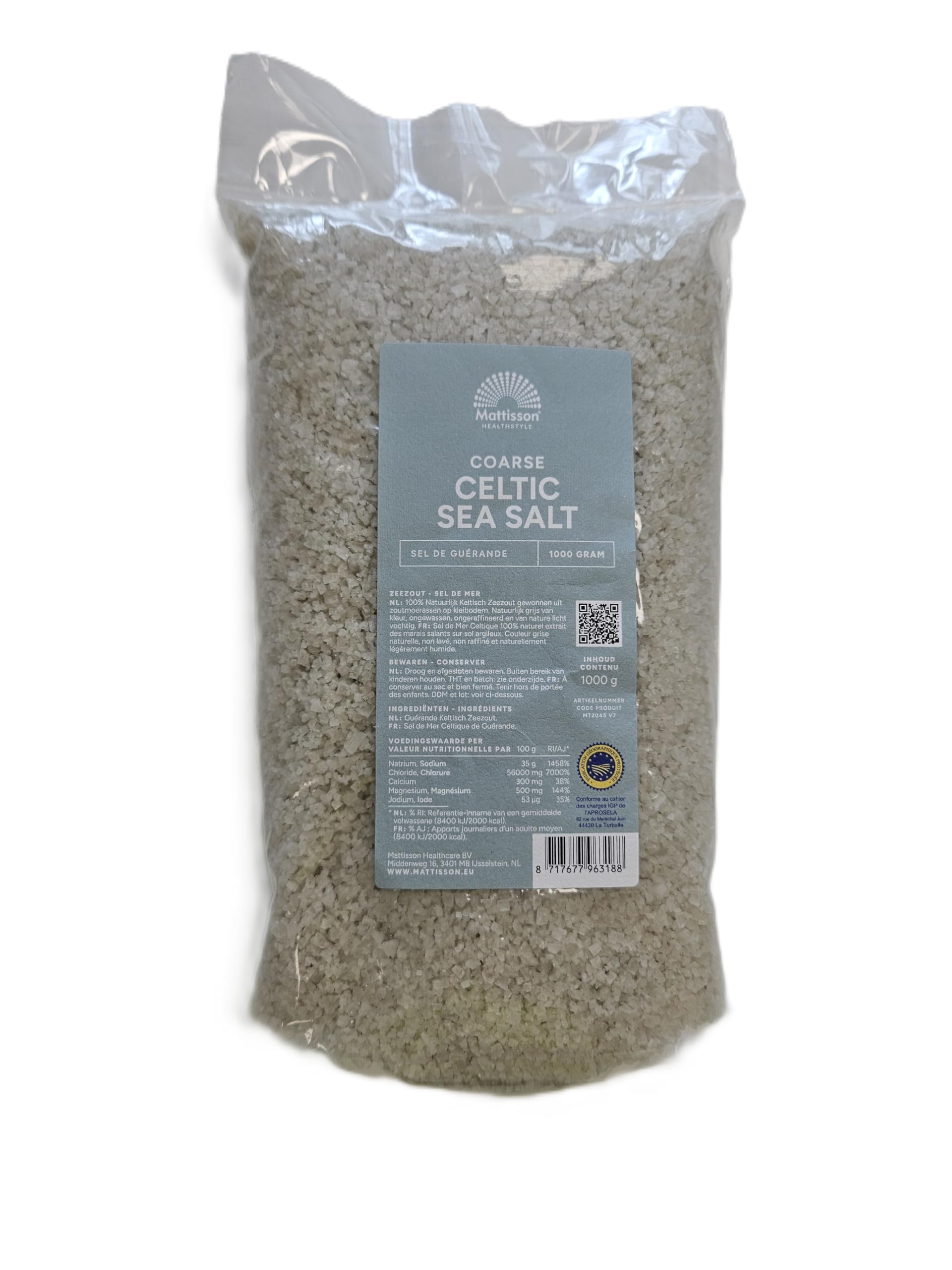 Mattisson Absolute keltisch zeezout grof - 1000g