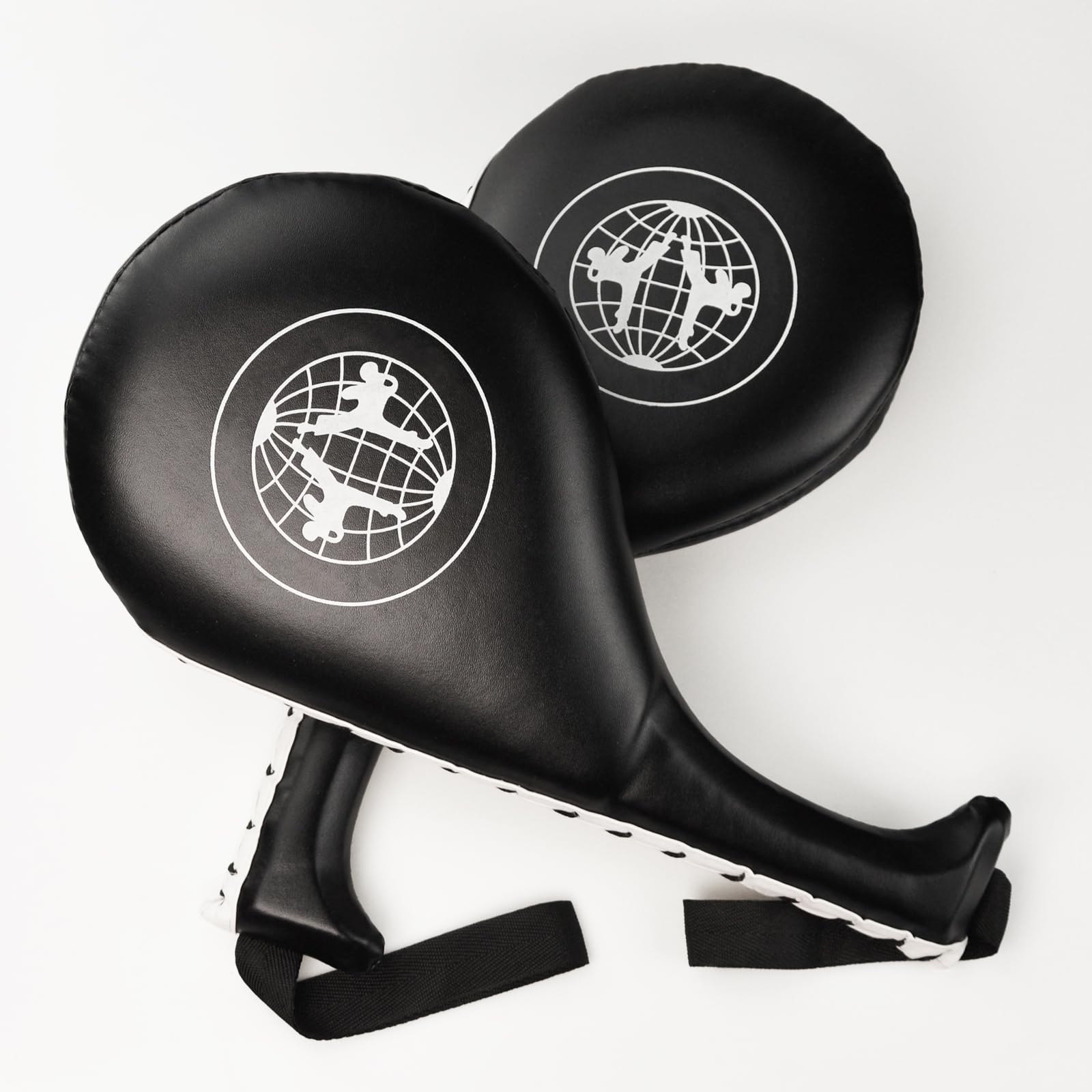 Lot de 2 coussinets de Taekwondo Kwon, coussin de frappe karaté kickboxing entraînement de Taekwondo, kickboxing mitaine de frappe pour entraînement de karaté, kickboxing, arts martiaux