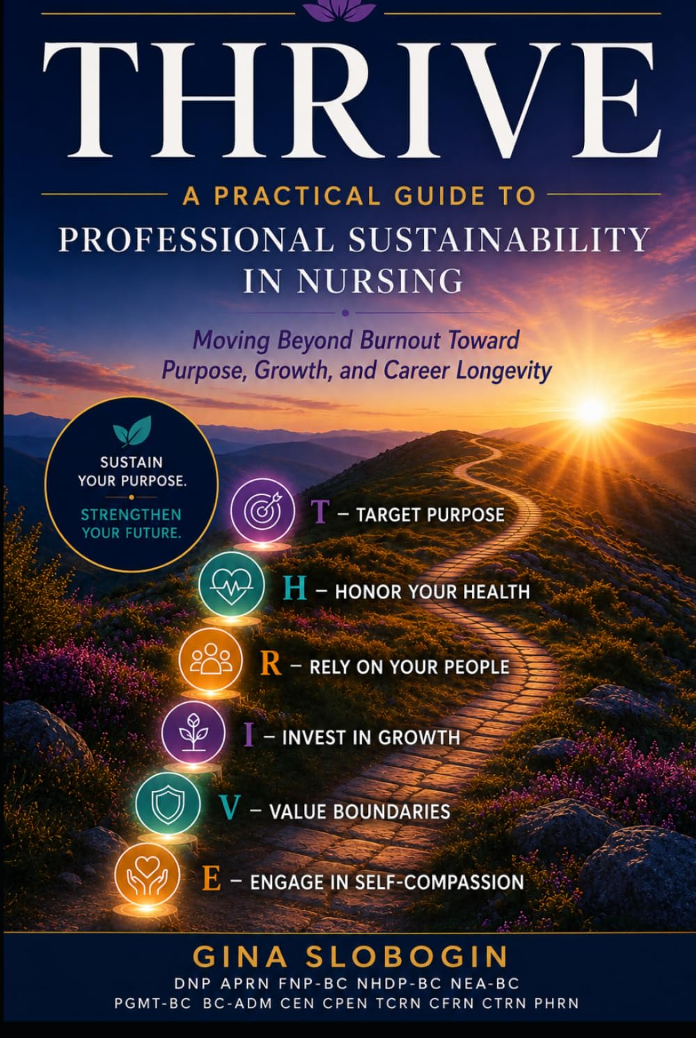 THRIVE: A Practical Guide to Professional Sustainability in Nursing: Moving Beyond Burnout Toward Purpose, Growth, and Career Longevity