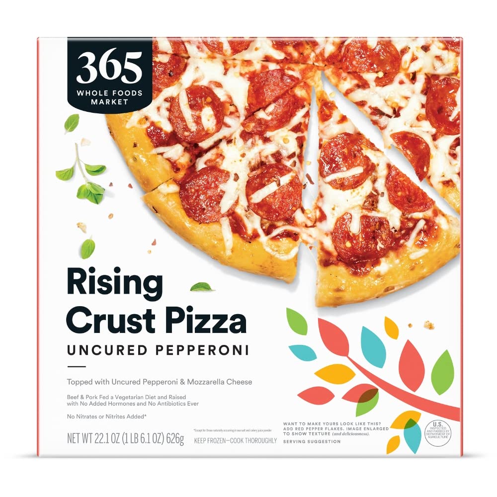 365 by Whole Foods Market, Pizza Rising Crust Uncured Pepperoni, 17.8 Ounce