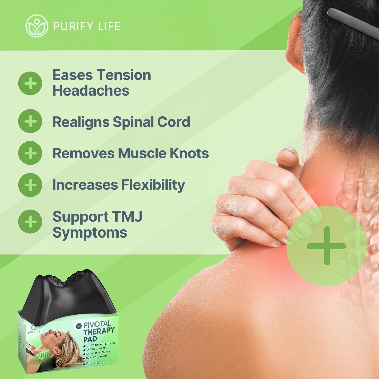 Occipital Release Tool for Pivotal Therapy & TMJ, Cervical Traction Device — Amazon image 2