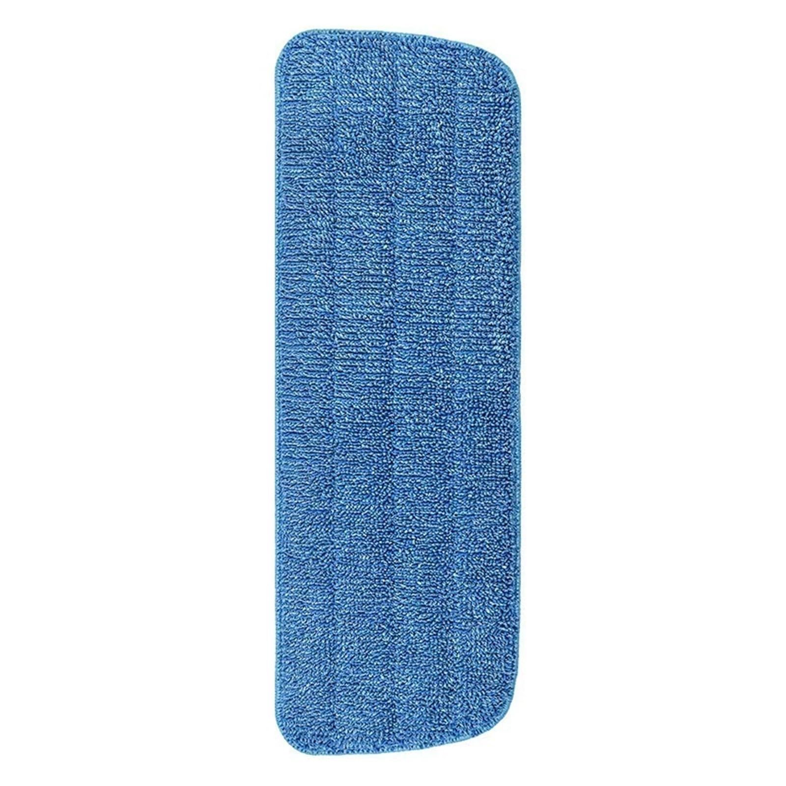 Mop replacement pad set 1/5pcs Water Replacement Mop Cleaning Pad Fit for Wet/Dry Spray Mops Washable Soft Head(Blue,5pcs)