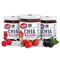 Vista 14 de World of Chia Extra Fruit Spread - Todo natural, sin gluten, vegano, bajo en azúcar, Omega 3, Kosher, verificado sin OMG, fabricado con semillas