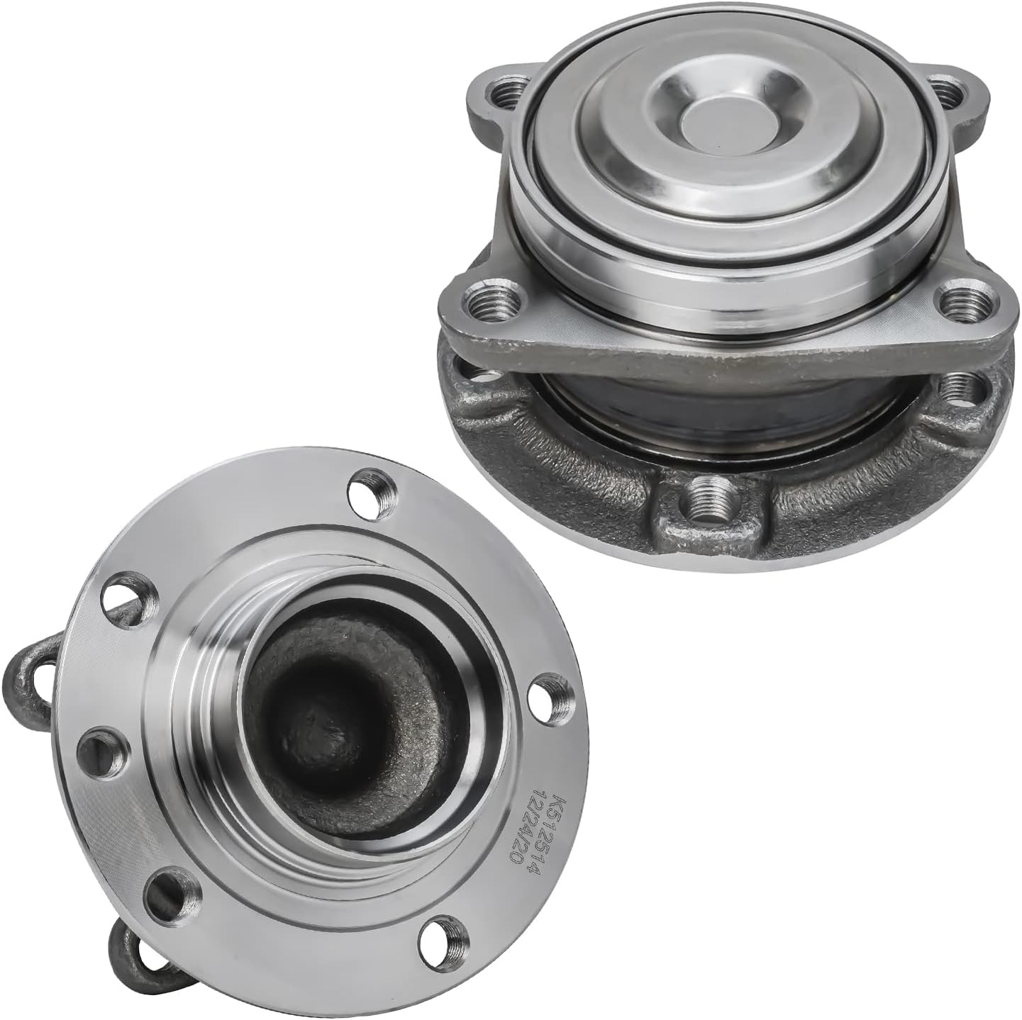 Detroit Axle - FWD Wheel Bearing Hubs for 2015 2016 2017 Chrysler 200 4 Wheel Bearing & Hubs Assembly Front & Rear Replacement