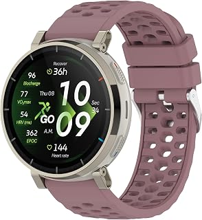 for Amazfit Active 2 Premium Band, Active 3 Premium Watch Bands | 20mm Soft Breathable Silicone Replacement Strap for Amazfit Active 2/GTR mini/Bip U/Bip 3 Pro/GTS 4
