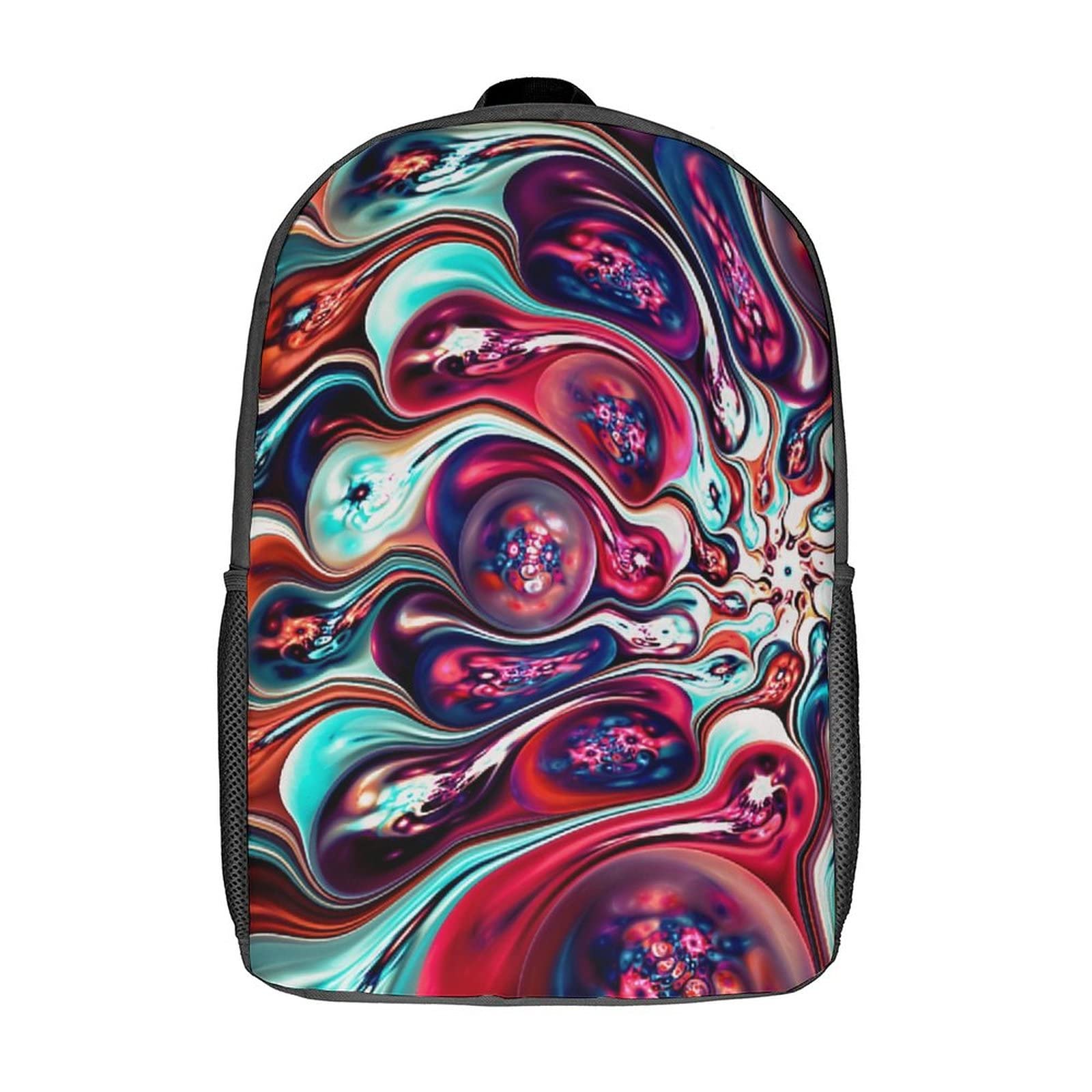 Sac à dos sac à dos décontracté imprimé 3D grand format - 8
