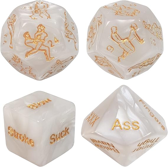 Sex Dice, Naughty Dirty Dice for Sex Gaming for Adults Couples Dice