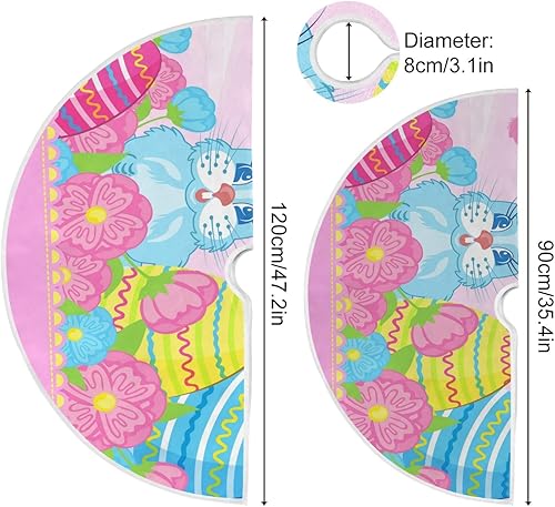 Miniatura 70 de Falda de árbol de Navidad para fiesta de cumpleaños, falda de árbol de 36 pulgadas, globos, tartas, faldas de árbol de Navidad, tapete de pie