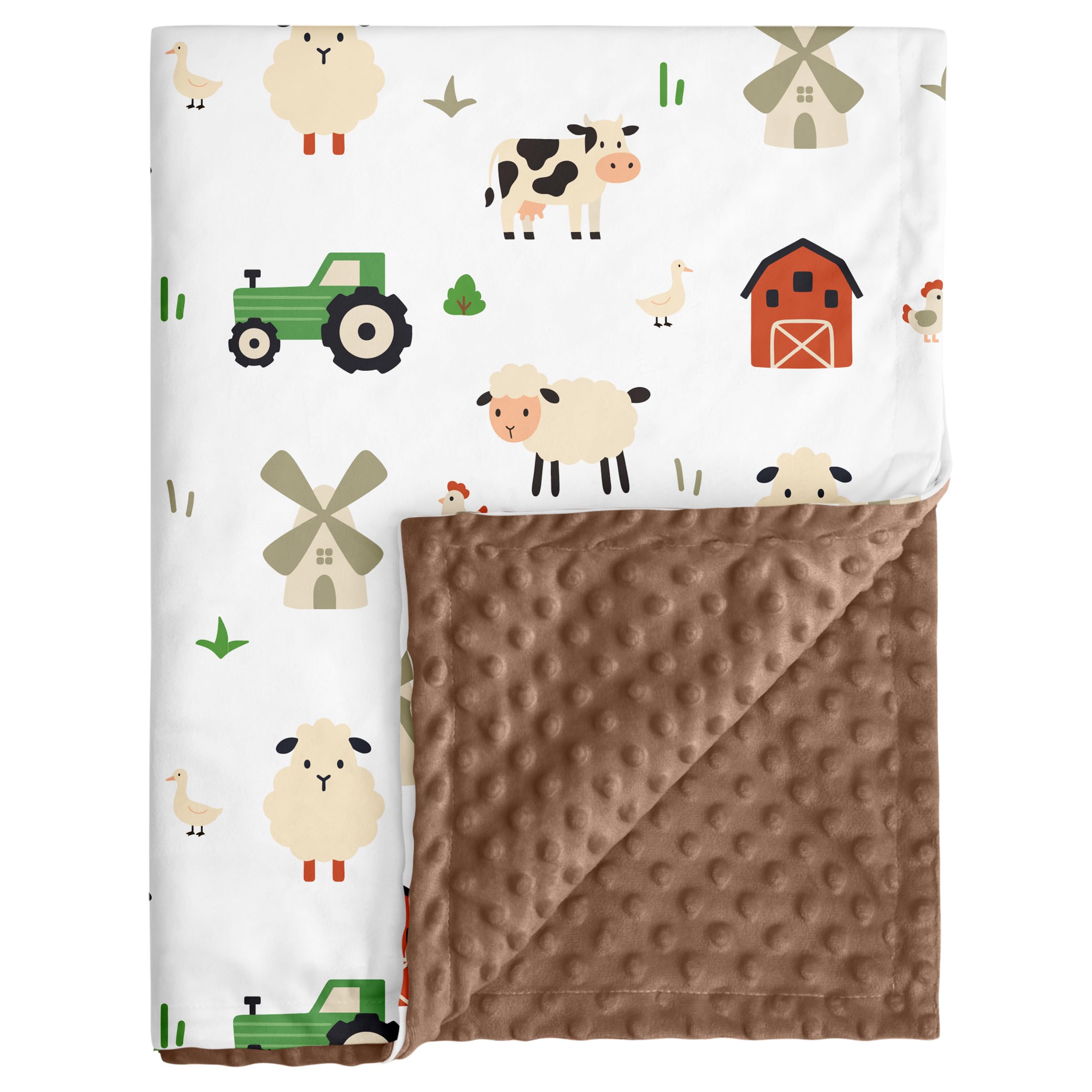 Fleece Baby Blankets for Girls &amp; Boys, Infant Toddler Blanket