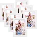 Coffret de 7 Cadres Photo 8,5x11 Noir Giftgarden, Cadres en Gros pour Certificats, Diplômes, Documents 8,5 x 11 pour Affichage Mur ou Table