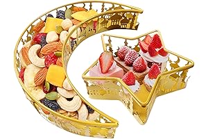 Ramadan Tray Eid Mubarak Moon Star