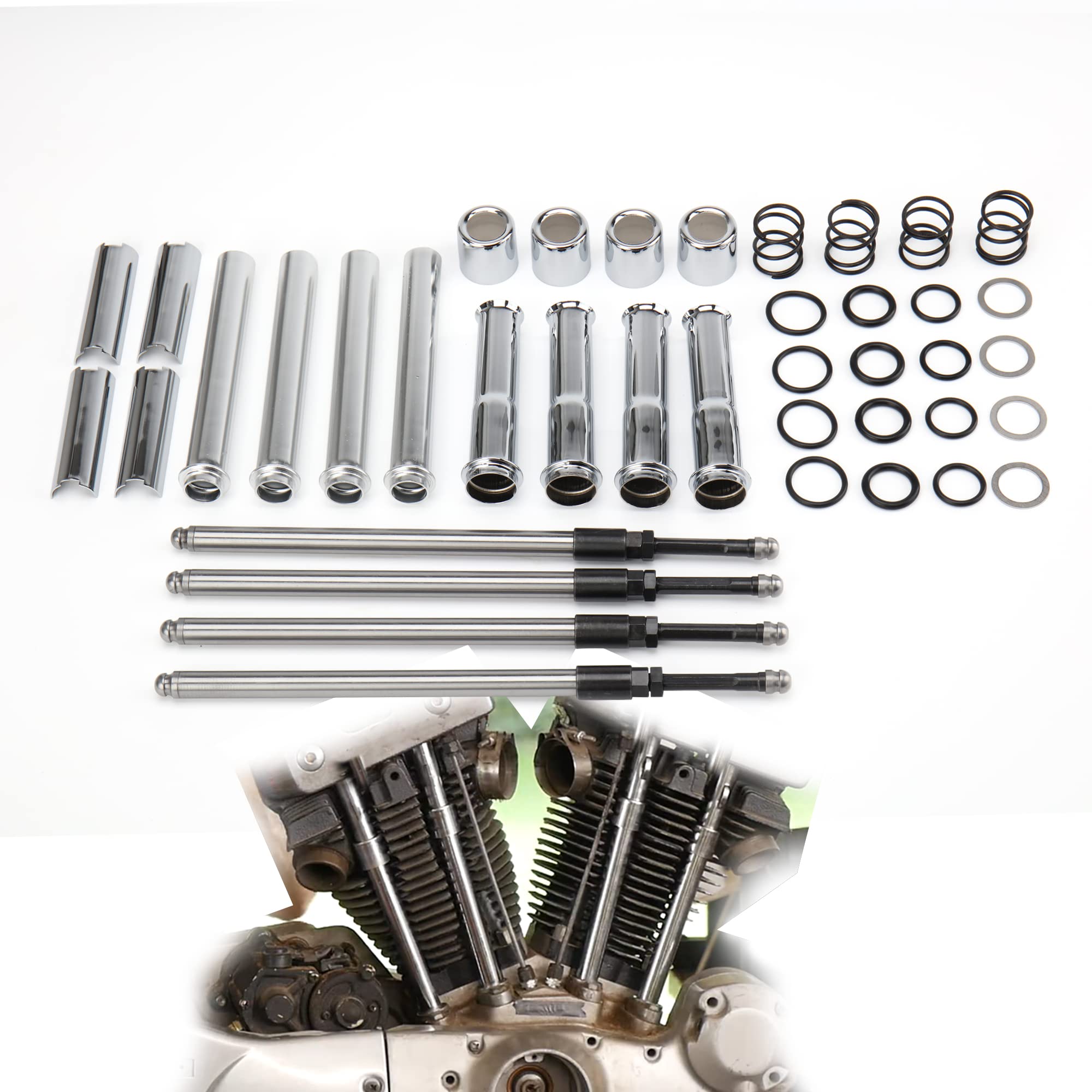 Amazon | TIGERSGATE スポーツスター 調節可能なプッシュロッド