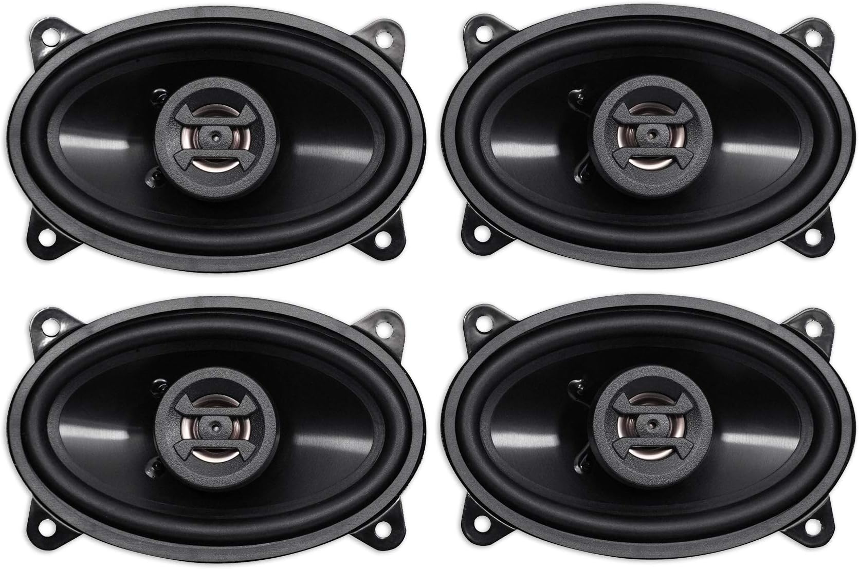 (4) ZS46CX 4x6 800 Watt Coaxial Car Audio Speakers