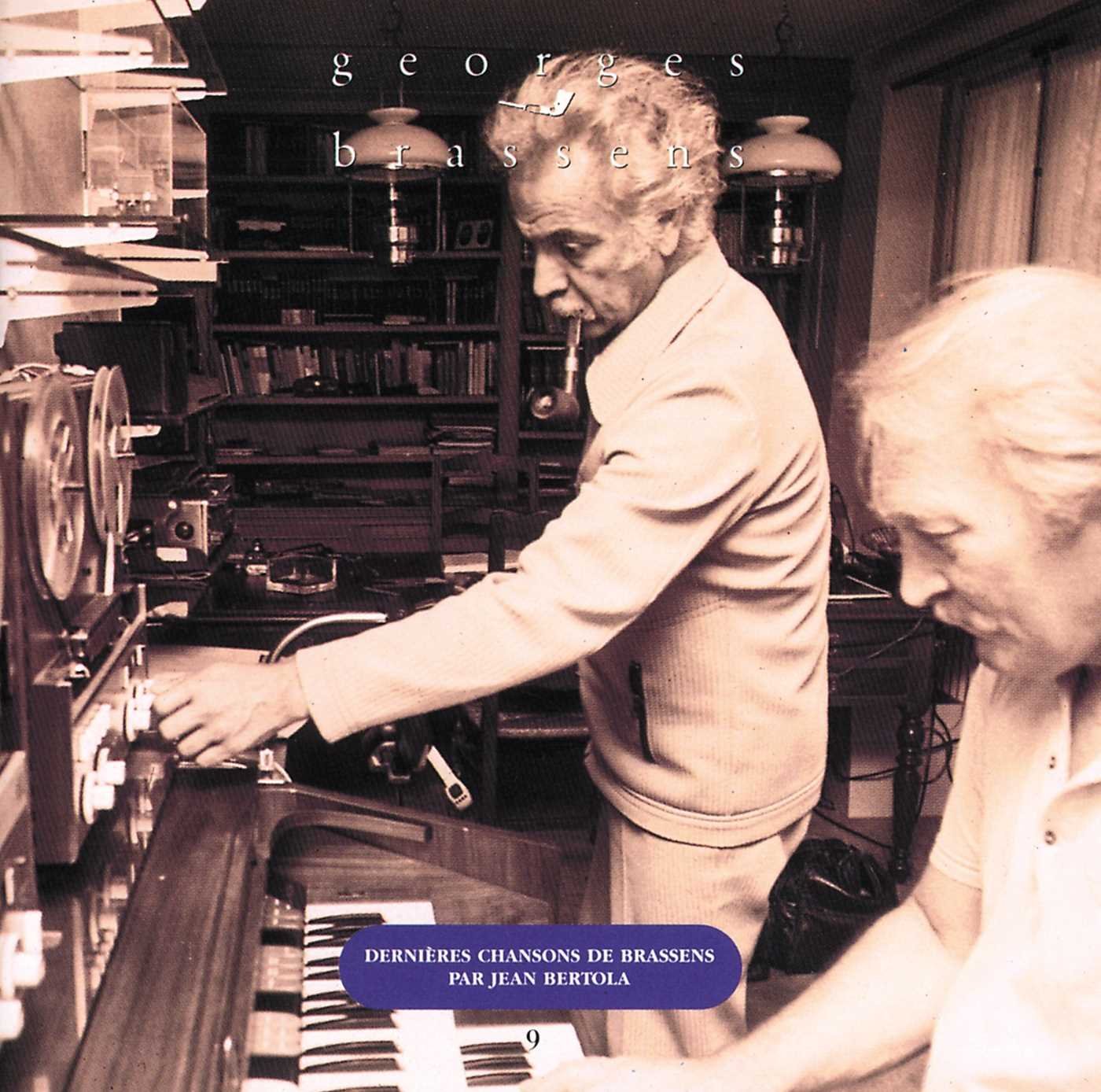 Les Dernieres Chansons de Georges Brassens [Audio CD] Georges Brassens; Gerard Niobe; Joel Favreau; Maurice Vander and Christian Garros