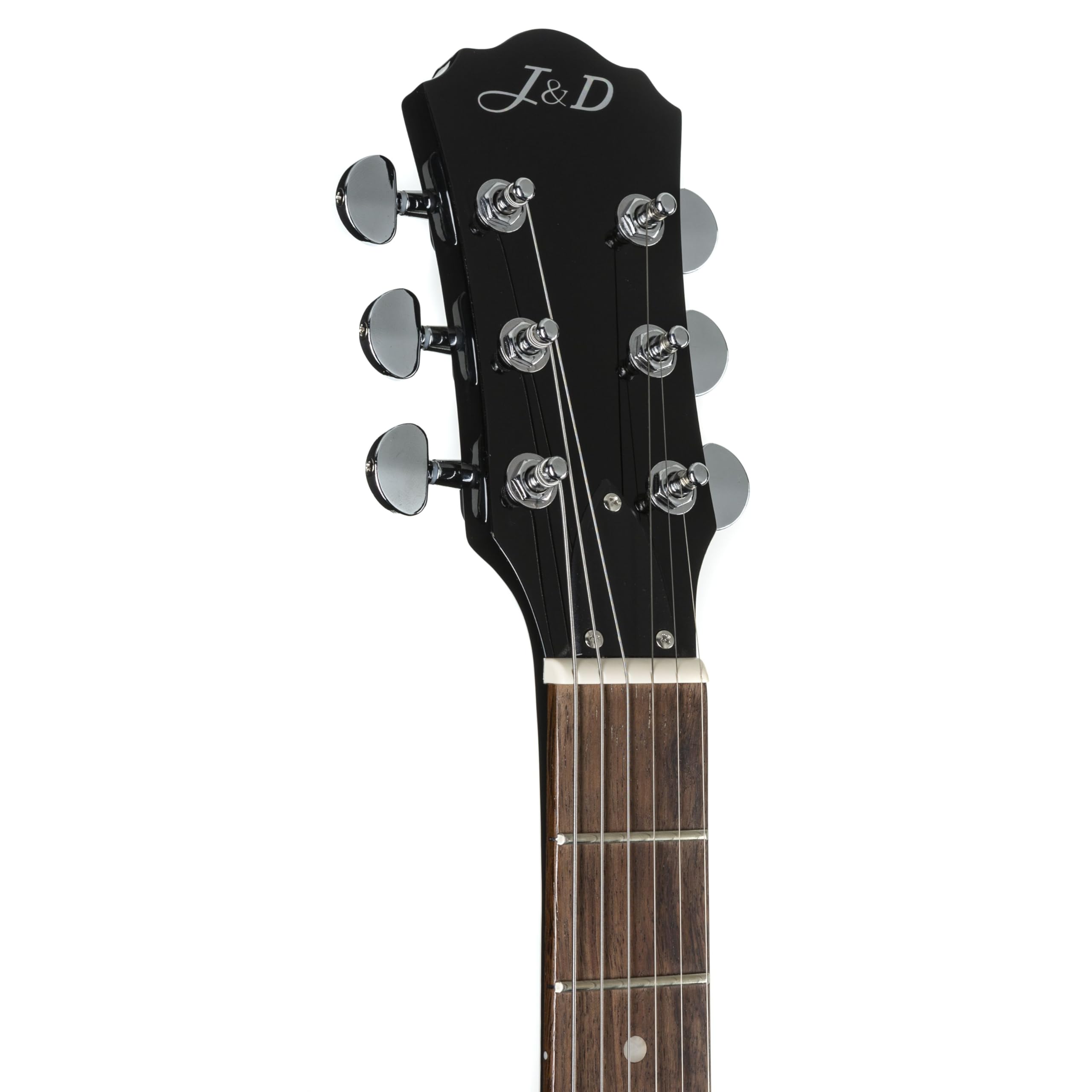 J & D L80 II Black - Single Cut E-Gitarre