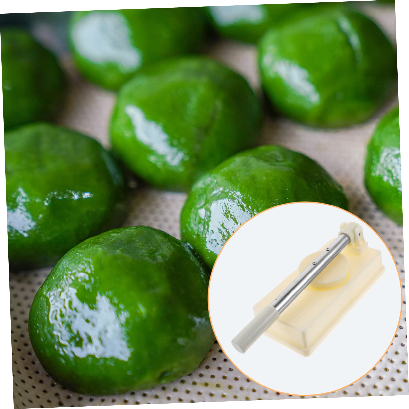 Mikinona Dumpling Wrapper Press Tool High-grade Dough Presser for Homemade Asian Dumplings Noodles and Rice Cakes Kitchen Gadget for Easy Wrapping and Cooking