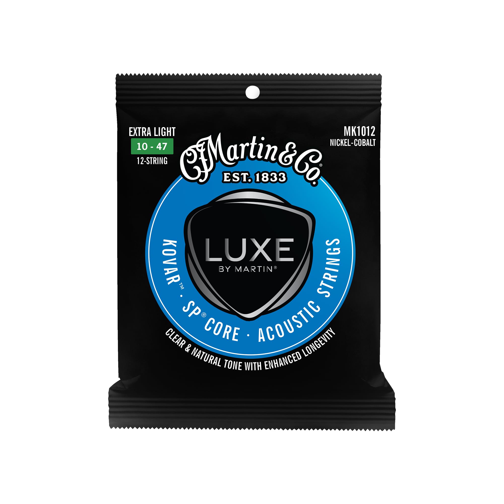 Martin Strings - Luxe by Martin Kovar Acoustic FX Light, SP Core, 12-String