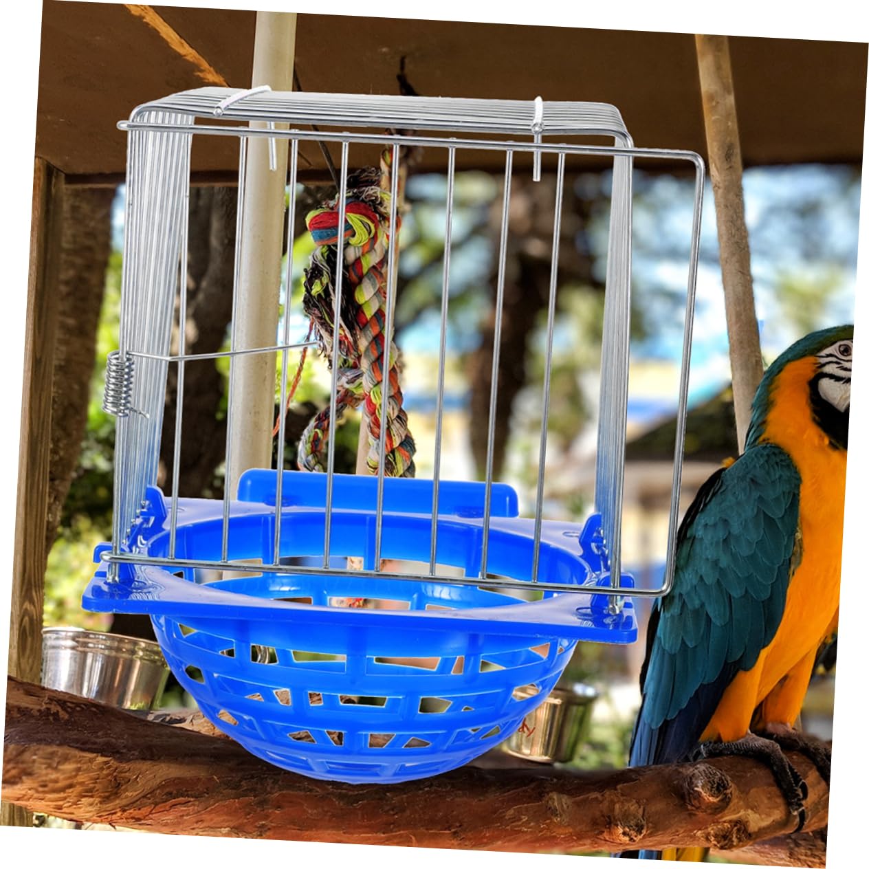 4 Piezas Caja de Nido para Pájaros de Cría para Pinzones y Periquitos Incubadora Eficaz de Limpiar para Decoración