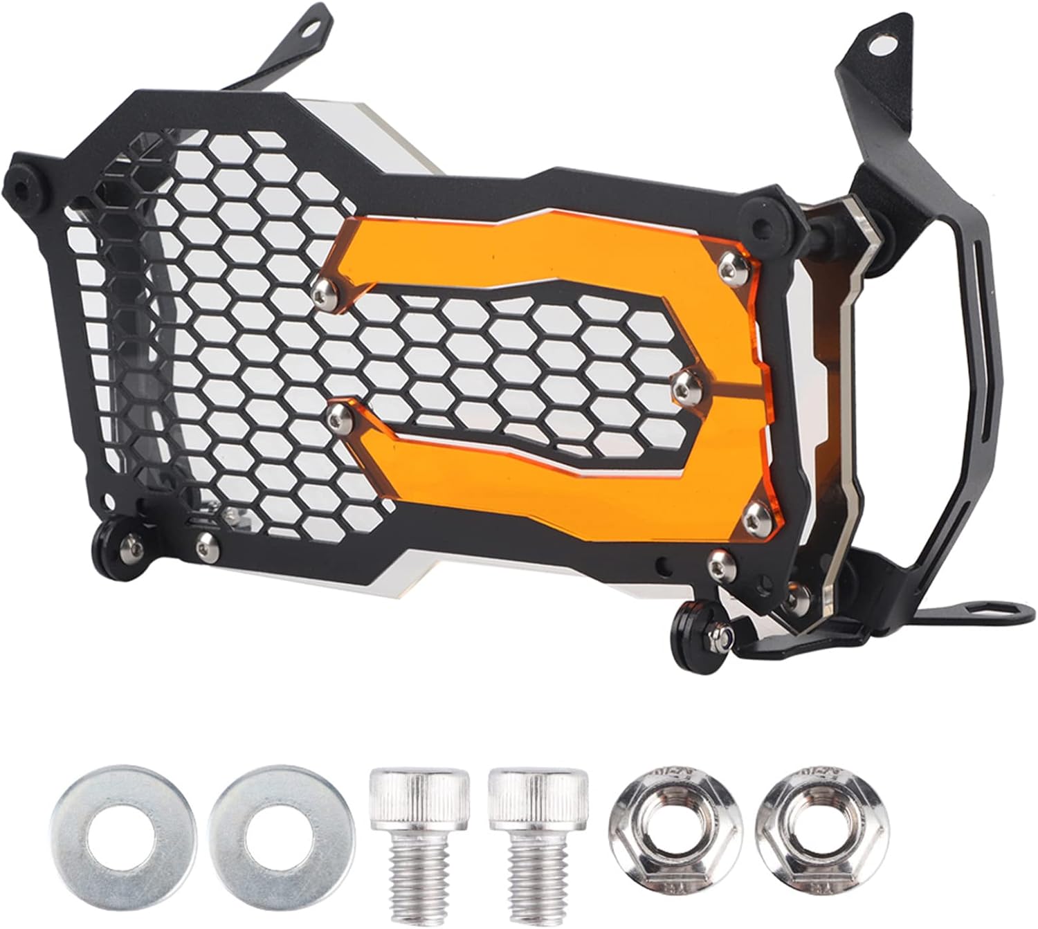 Aramox Headlight Grill Guard Fit for R1200GS R1250GS, Motorcycle Headlight Grille Guard Cover Accessories