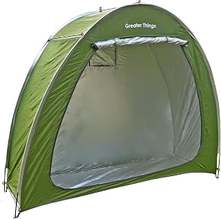 Bike Tent Outdoor Storage Waterproof - Heavy Duty Bike Covers Outdoor Storage Waterproof 2 Bikes - Bike Storage Pop Up Shed Tent for Camping, Bicycles, Motorcycles, ATVs, Garage, Travel