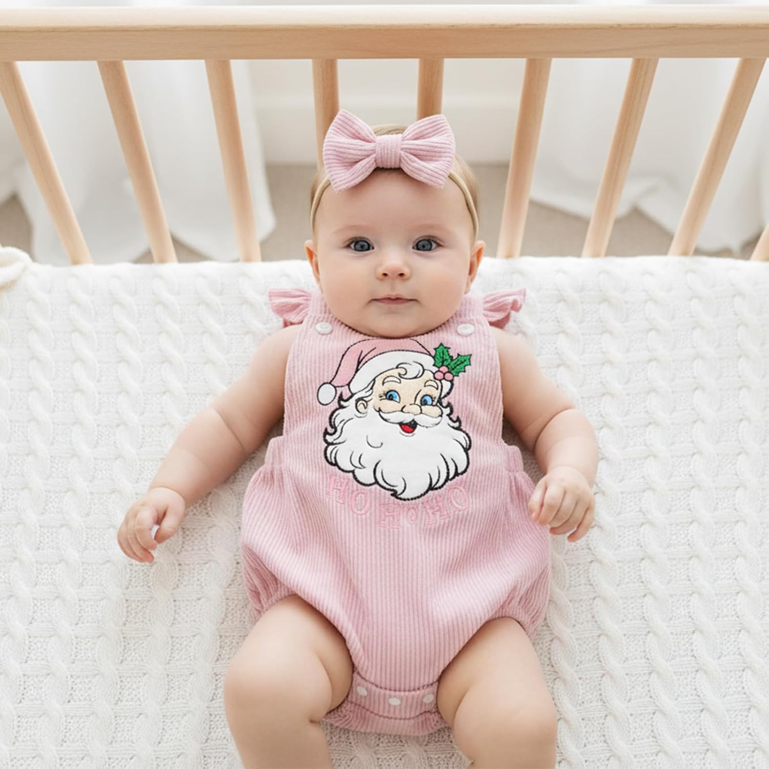 YINGISFITM My First Easter Baby Girl Outfit Newborn Overalls Chick Bunny Ears Bubble Romper Infant Jumpsuit Easter Clothes