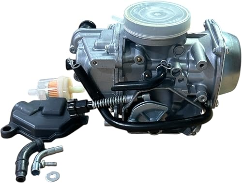 Miniatura 5 de Carburador TRX350 para Honda Rancher 350 TRX350TM TRX350TE 350ES 350FE 350FMTE 2000-2006 4 tiempos ATV Nuevo Carb