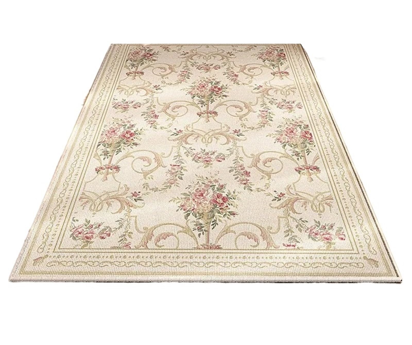 Tapis de chevet vintage pour chambre à coucher et salon chaleureux