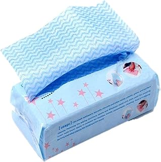 XLKJ Multi Functional Non-Woven Cleaning Cloth, Disposable Kitchen Cleaning Cloth for Family Usage, Nonstick Wiping Rags for Kitchen Usage