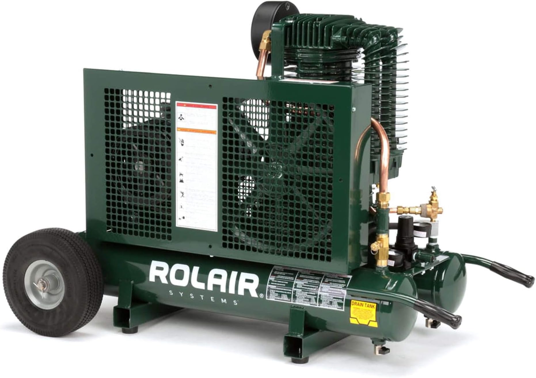 Rol-Air 5230K30CS 5-Hp 9-Gallon 230 Volt Compressor