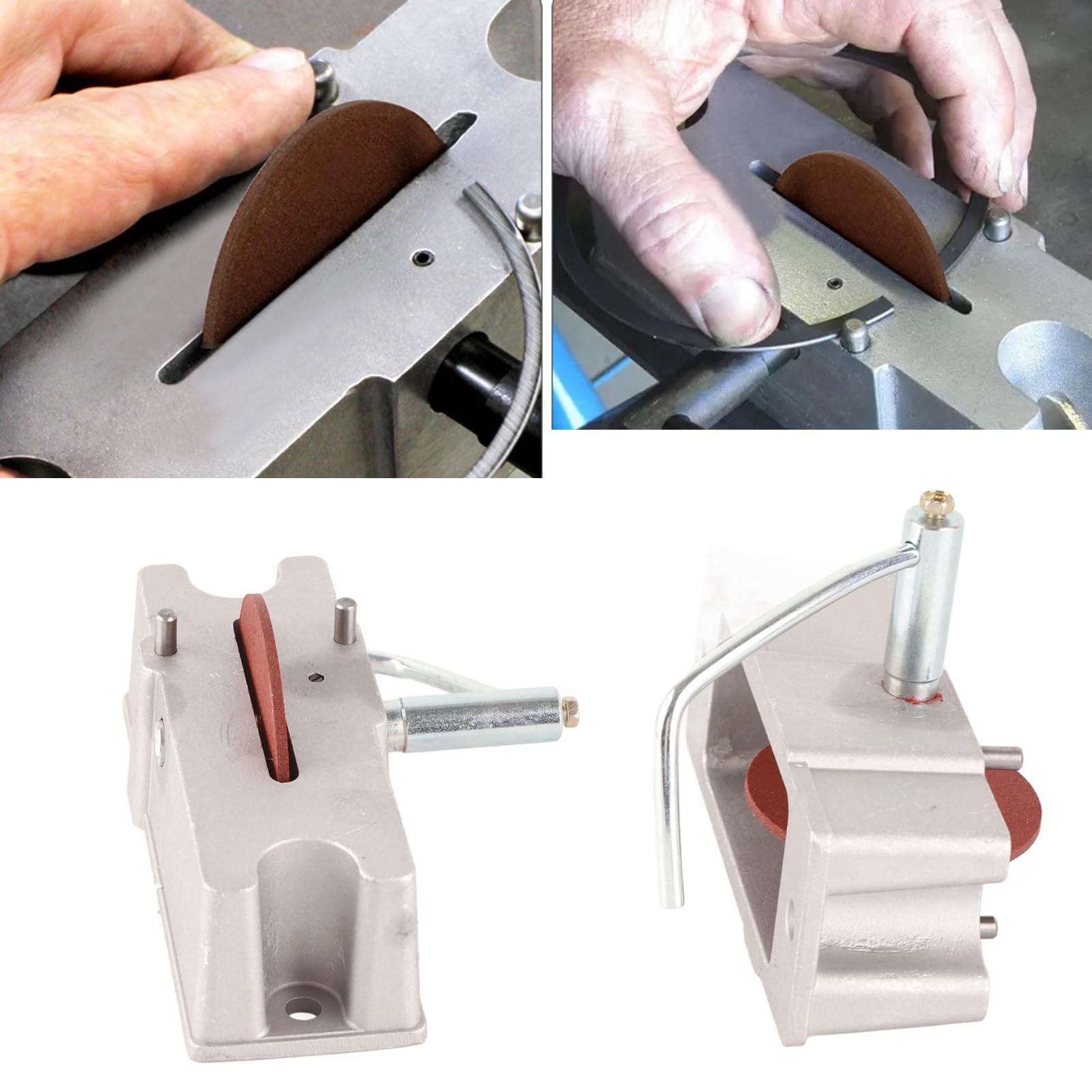 Lime à Segments de Piston Manuelle, Filtre et Meuleuse 66785 66786 Avec Meule en Carbure de