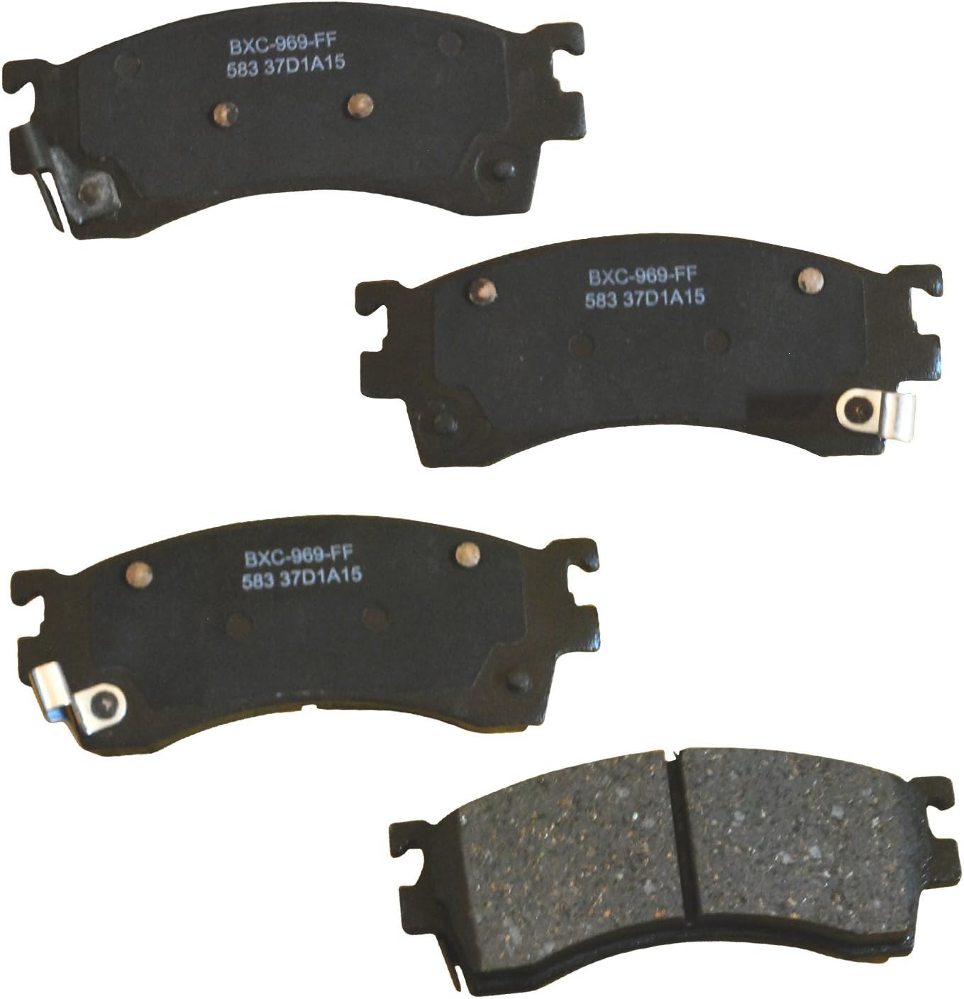 Bendix Premium SBC583 Ceramic Front Brake Pads for Ford Probe 1993, Mazda 626 1993, MX-6 1993