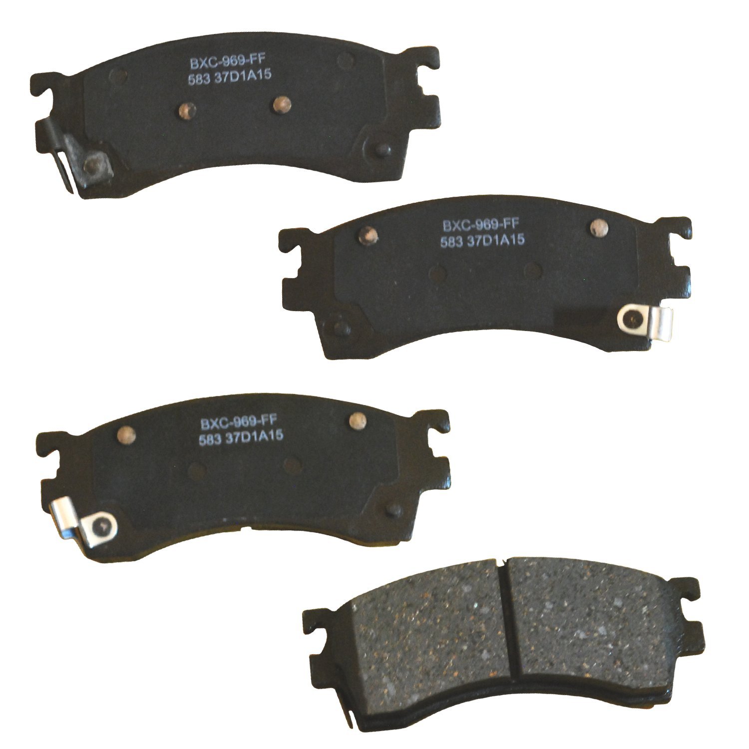Bendix Premium SBC583 Ceramic Front Brake Pads for Ford Probe 1993, Mazda 626 1993, MX-6 1993