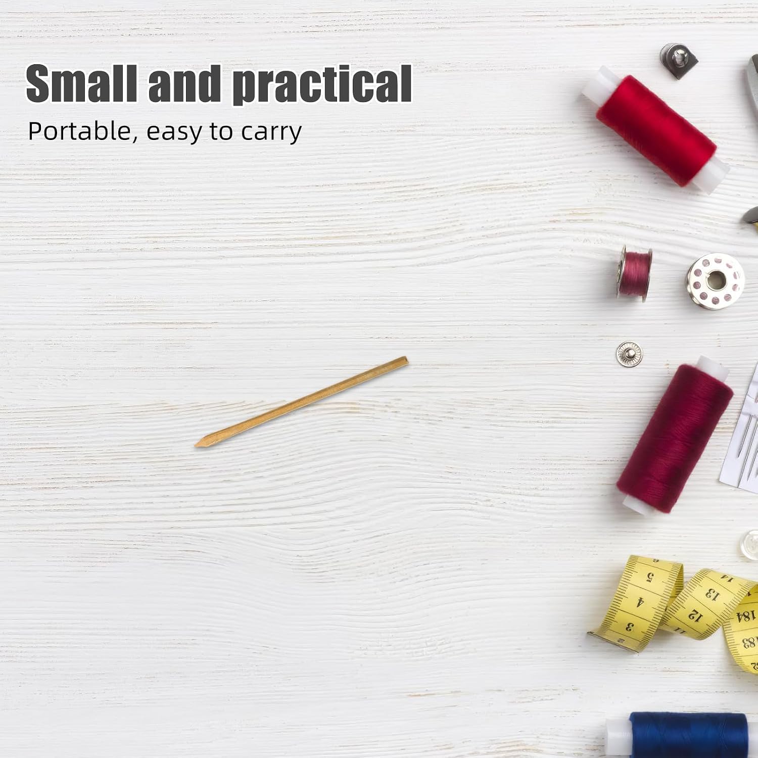 Angoily Brass Leather Hand Sewing Needle for Leathercraft and Purse Making Manual Lacing Needle with Flat Head for Leather Rope Stitching for DIY Crafting