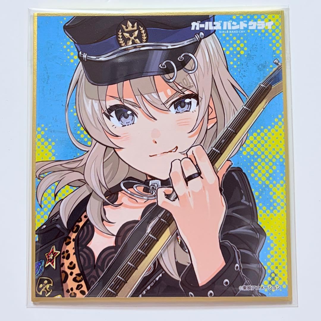 Amazon.co.jp: 河原木桃花 爆ぜて咲くミニ色紙 ガールズバンドクライ