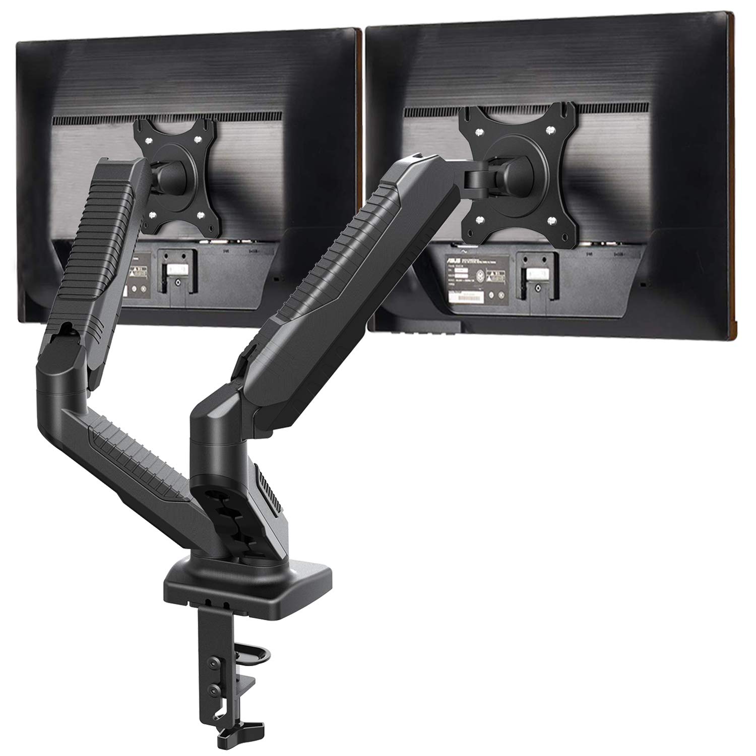 Buy Dual Monitor Stand Monitor Desk Mount with Swivel & Tilt