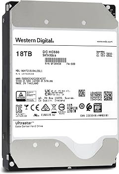 Amazon.com: Western Digital Ultrastar DC HC550 18 TB Hard Drive