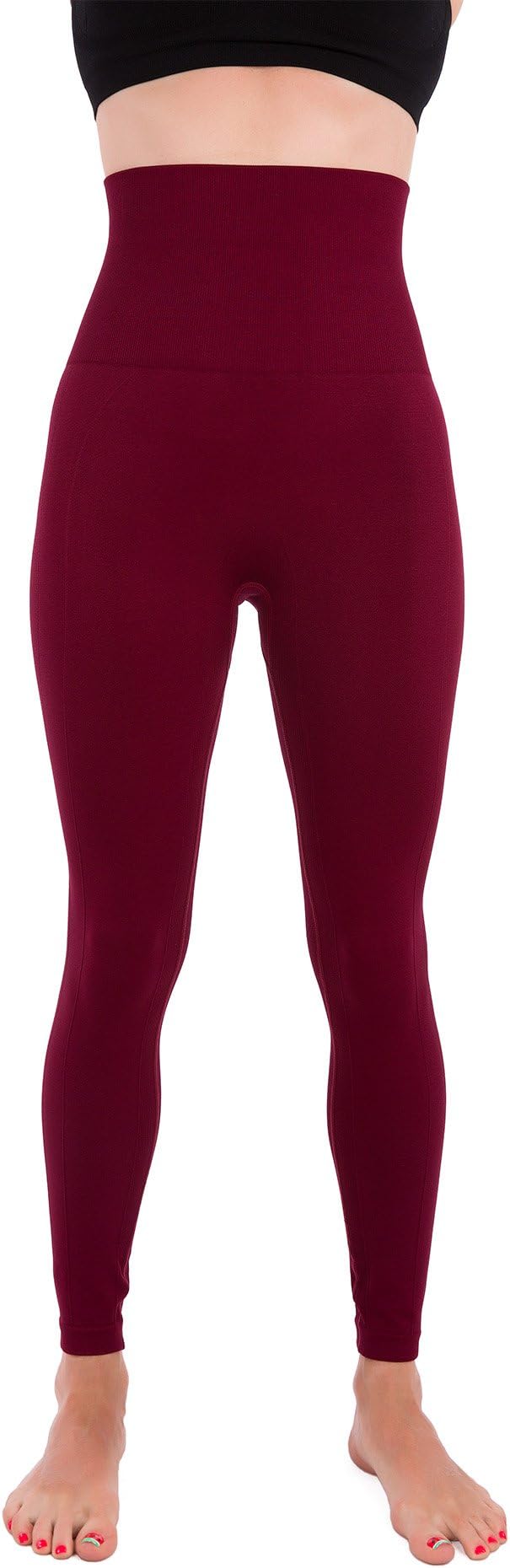 Homma Premium Thick High Waist Tummy Compression Slimming Leggings