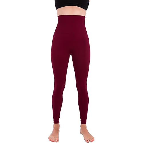 Homma Premium Thick High Waist Tummy Compression Slimming Leggings