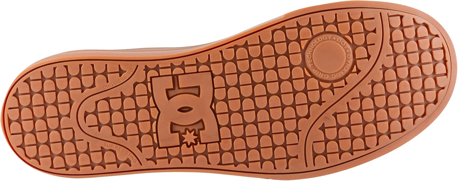 DC Men's Pure Work Black and Gum Composite Toe Boots Construction Shoe