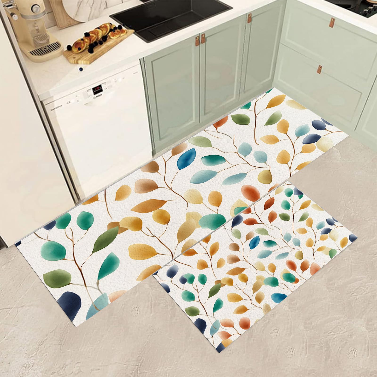 Tapis de cuisine lavable pour éviter les glissades et protéger les sols