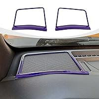 Vista 10 de Funda para altavoz Bronco A-Pilar, cubierta de altavoz de consola central compatible con accesorios interiores Ford Bronco 2021-2023, rosa