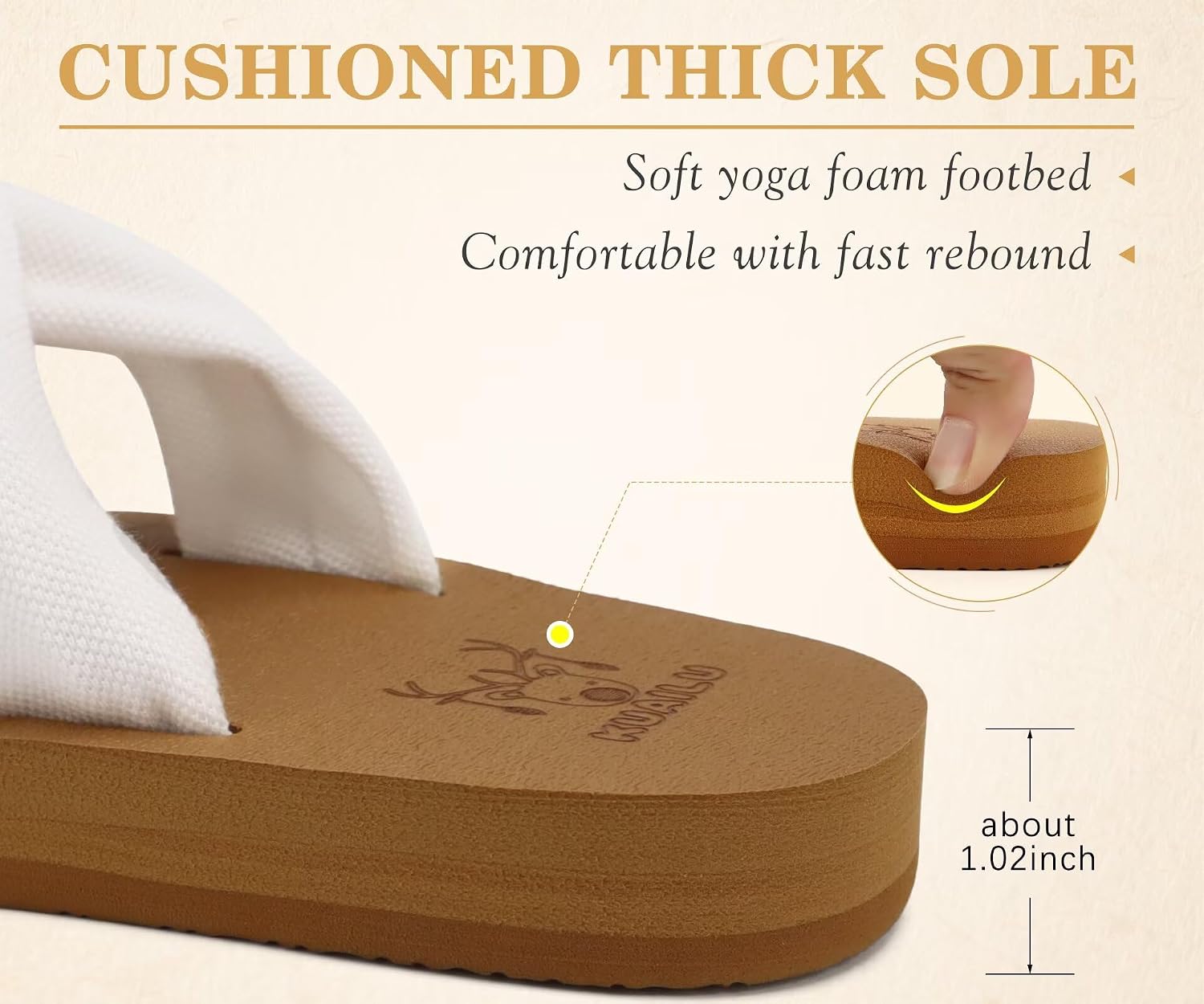 KuaiLu Dressy Sandals for Women Yoga Mat with Arch Support Comfortable Cushion Lightweight Casual Slides Summer Fashion Beach Pool Slip On Travel Orthotic Shoes Indoor Outdoor