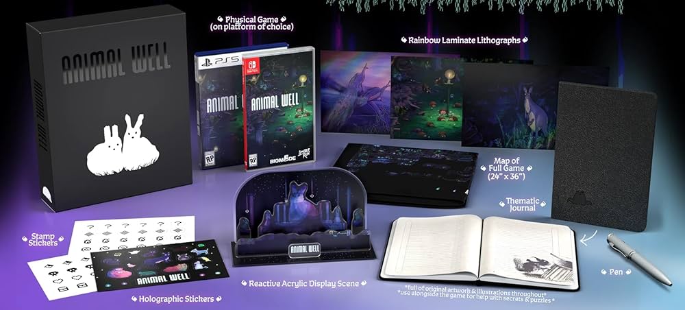 Switch 北米版 新品 Animal Well Limited Run Nintendo Switch Animal Well Standard Edition Limited Run LRG