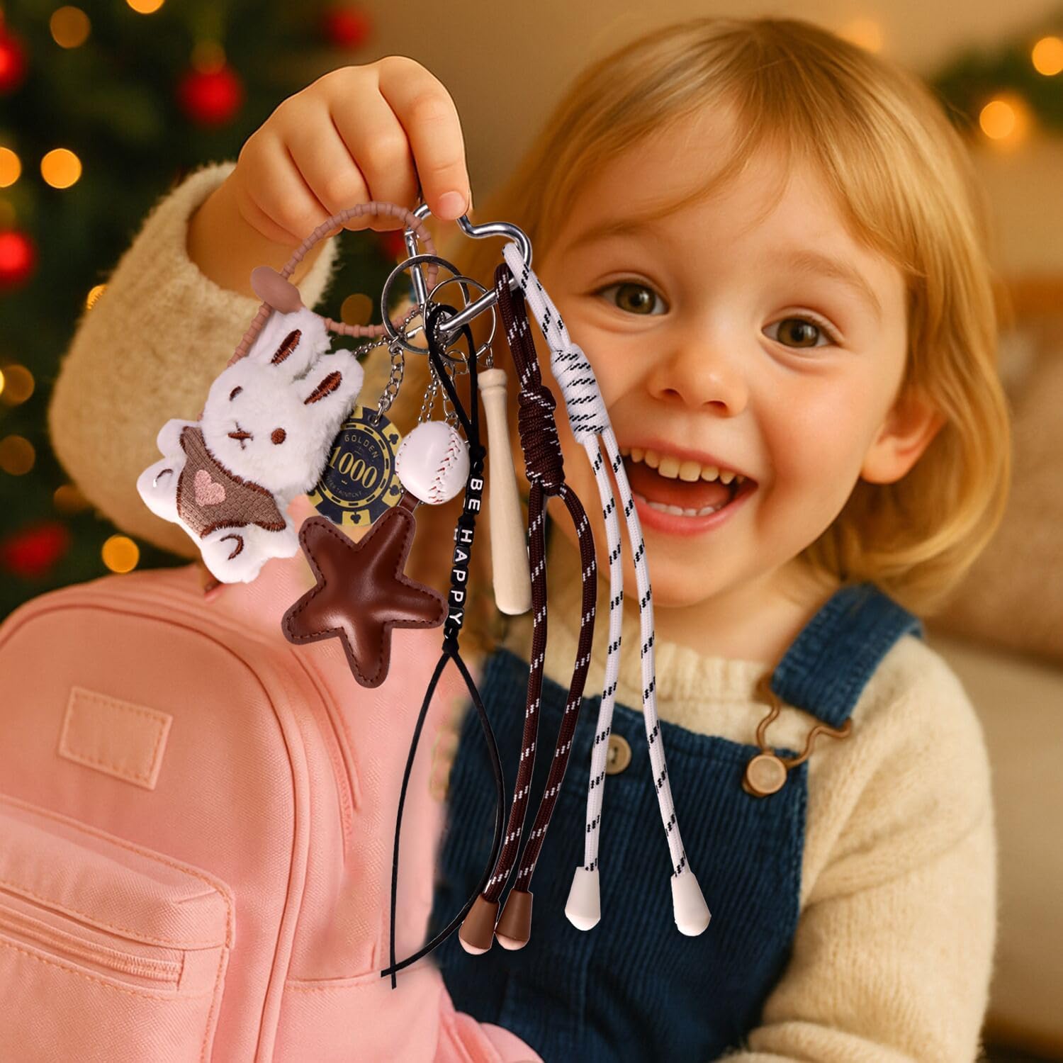 Georgie Porgy Bag Charms Keychains Handbag Accessories for Women Purse Backpack Sports Bag Pendant Cute Unique Gift for Girls - Image 7