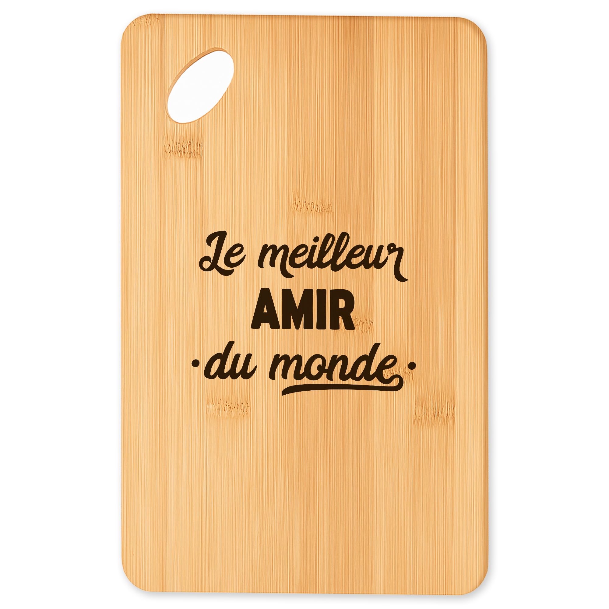 Planche à découper Super Amir 2 un plateau en bambou aux finitions soignées