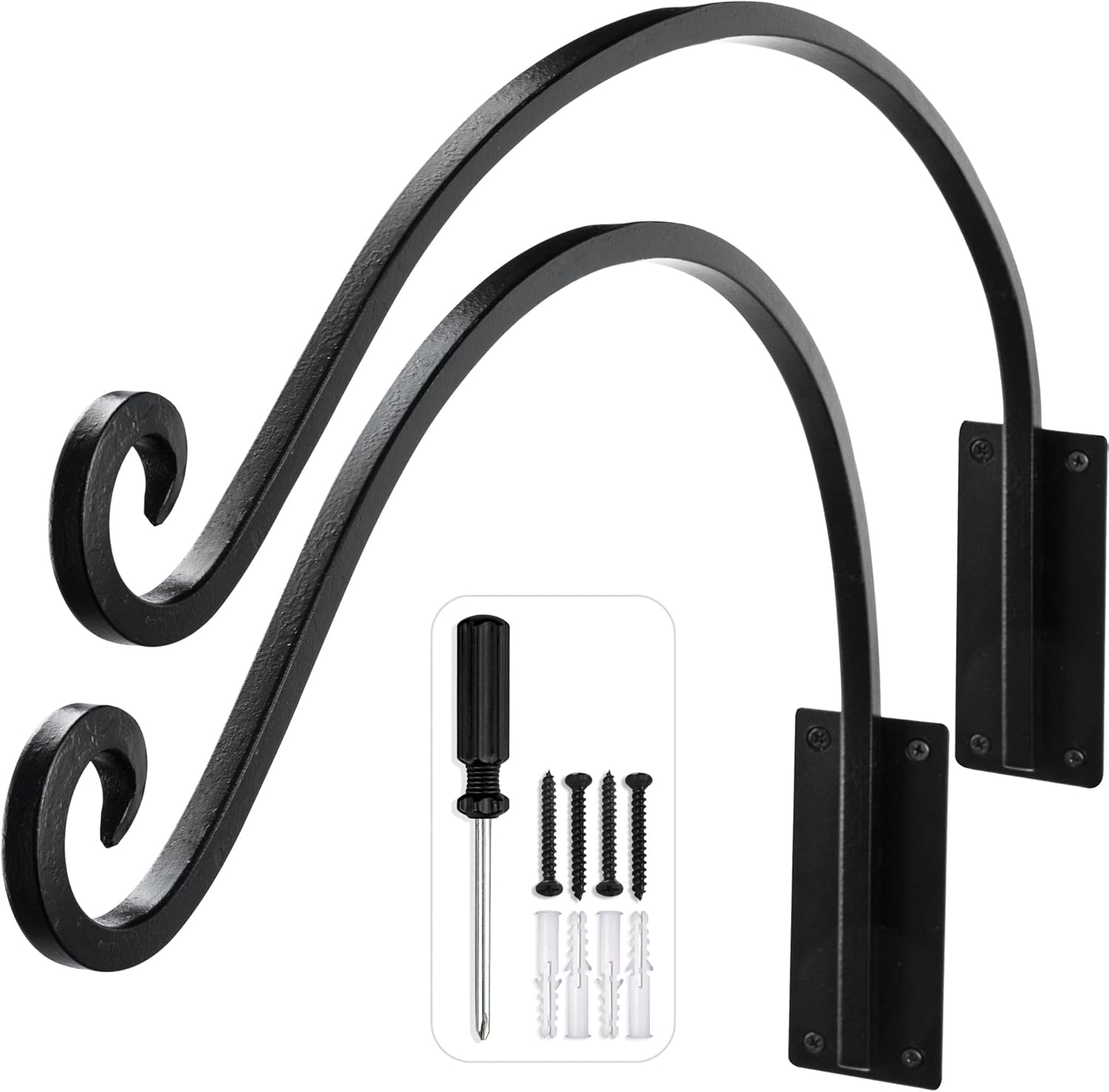 AJART Hanging Plant Hanger Outdoor 2Pieces Bird Feeder