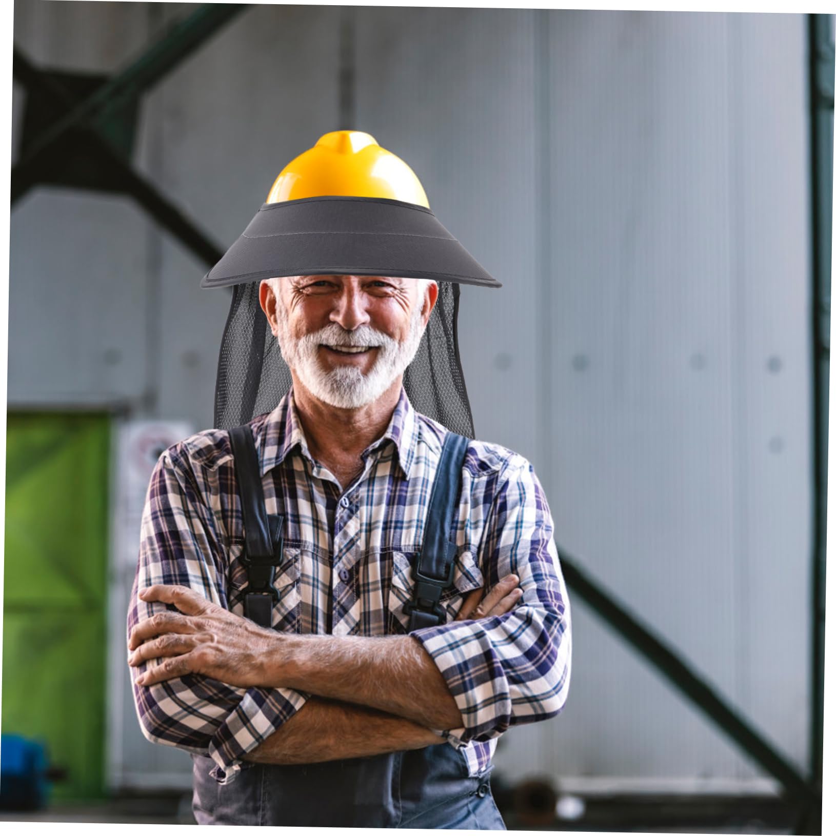 Artibetter 5stücke Hard Hat Sonnenschutz Mit Nackenschutz Atmungsaktive Bauhelm- Effektive Uv-abschirmung Für Outdoor-Arbeiten