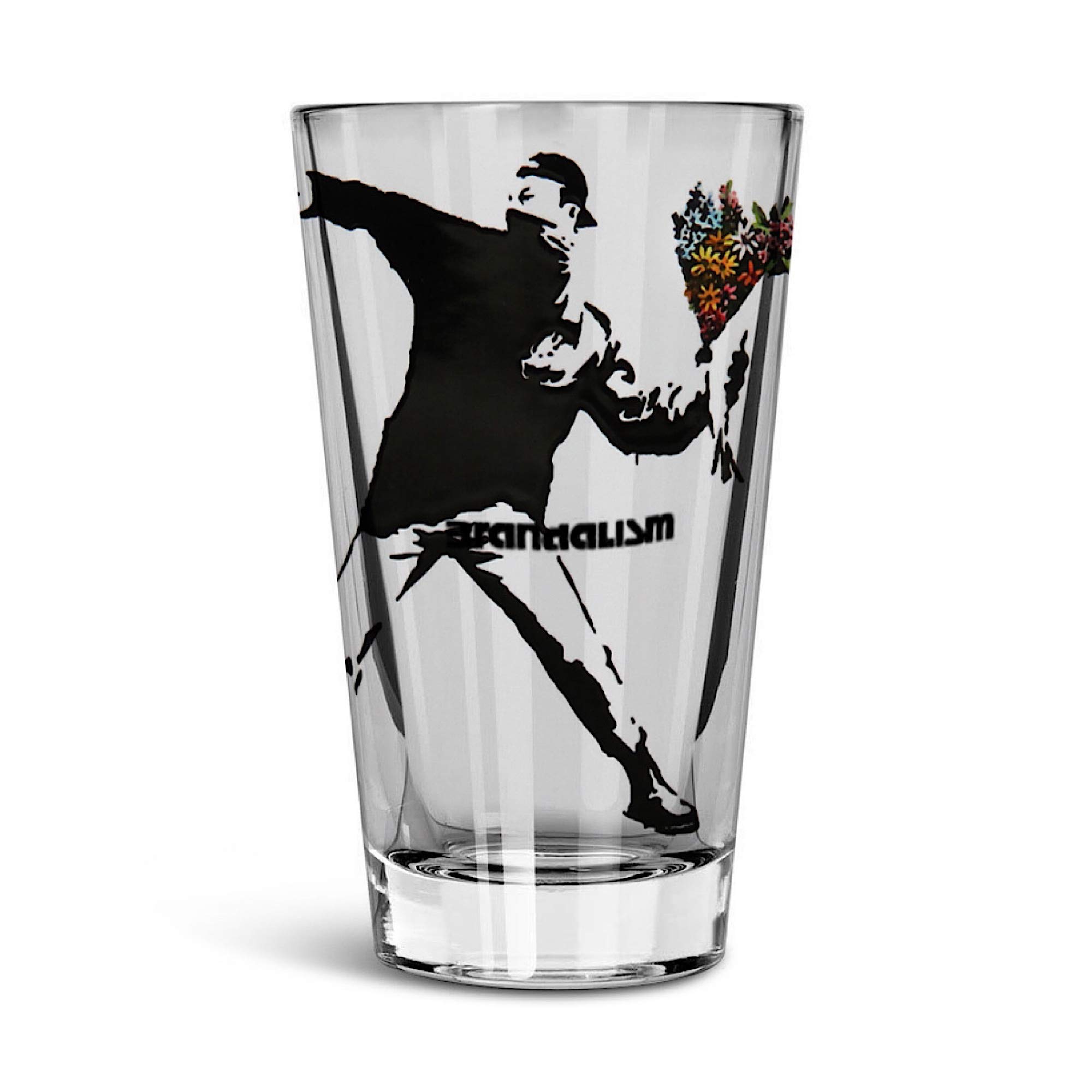 Medicom Toy - Sync. - Brandalism - Banksy - Tumbler Glass - Flower Bomber